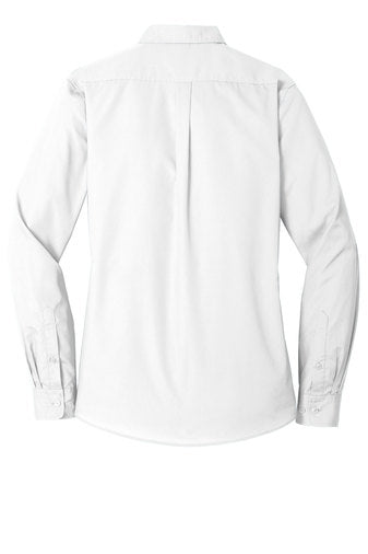 Port Authority Ladies Long Sleeve Carefree Poplin Shirt