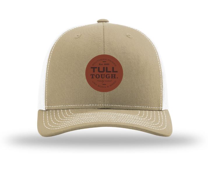 Richardson Trucker Cap with Genuine Leather Patch
