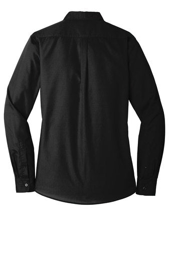 Port Authority Ladies Long Sleeve Carefree Poplin Shirt