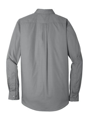 Port Authority Men's Long Sleeve Carefree Poplin Shirt