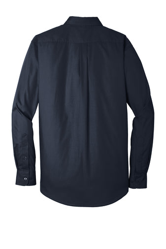 Port Authority Men's Long Sleeve Carefree Poplin Shirt