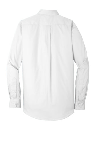 Port Authority Men's Long Sleeve Carefree Poplin Shirt