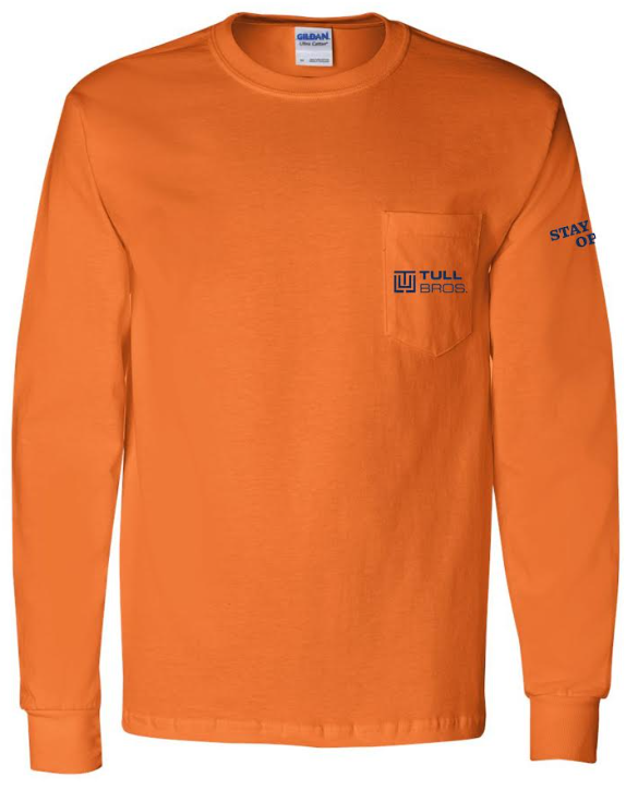 Safety Long Sleeve Pocket Tee