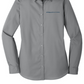 Port Authority Ladies Long Sleeve Carefree Poplin Shirt