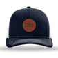 Richardson Trucker Cap with Genuine Leather Patch